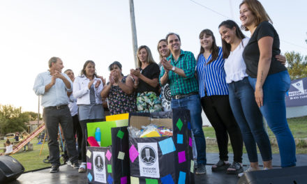 El Intendente Llamosas habilitó un nuevo jardín maternal