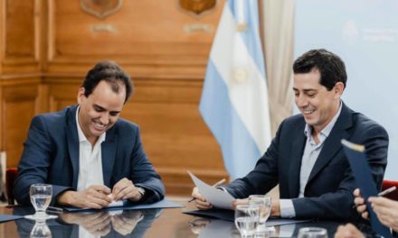 Llamosas firmó un acuerdo con la Nación para obras en Río Cuarto