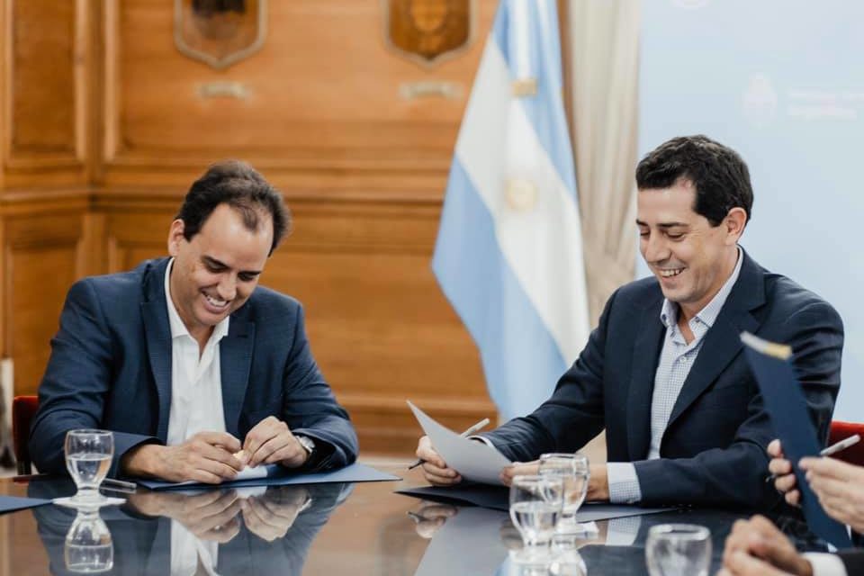 Llamosas firmó un acuerdo con la Nación para obras en Río Cuarto