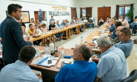 Intendentes de la Comunidad Regional Unión se reunieron con el Ministro de Gobierno