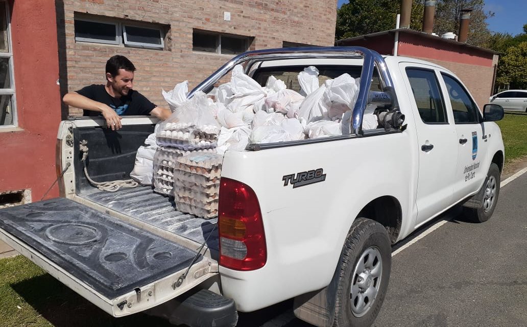 La UNRC entregó bolsones de alimentos a los estudiantes de las Residencias