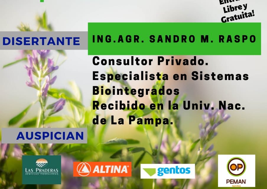 San Basilio: Jornada de Capacitación sobre la Alfalfa