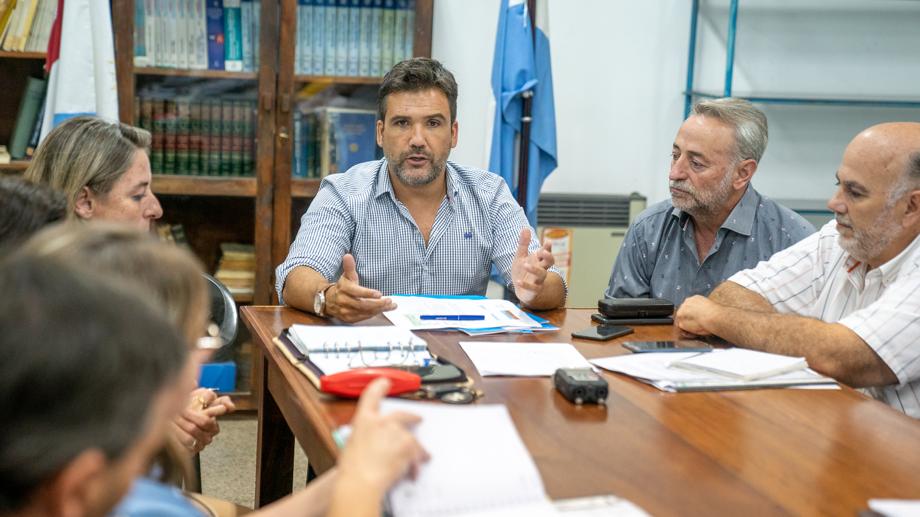 Torres se reunió con autoridades de la Comunidad Regional General Roca