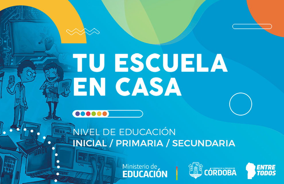 El portal educativo «Tu escuela en casa» superó las 360 mil visitas