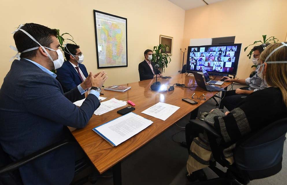 Se realizó la primera reunión por videoconferencia de la mesa Provincia-Municipios