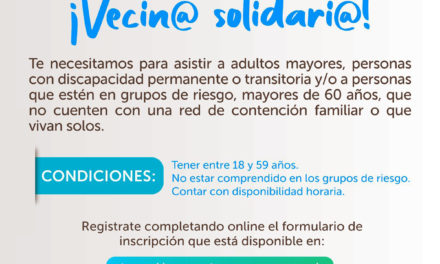 Río Cuarto: Más de 200 inscriptos en el programa Vecino Solidario