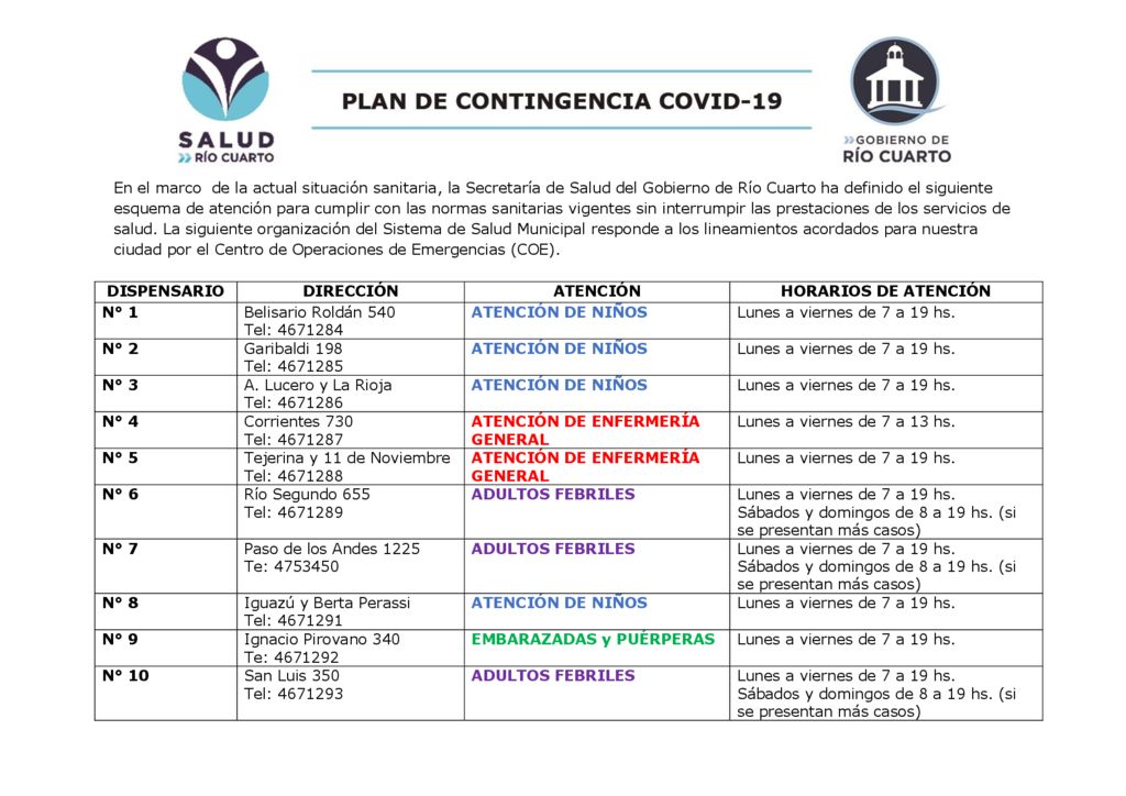 thumbnail of Plan de Contingencia COVID-19