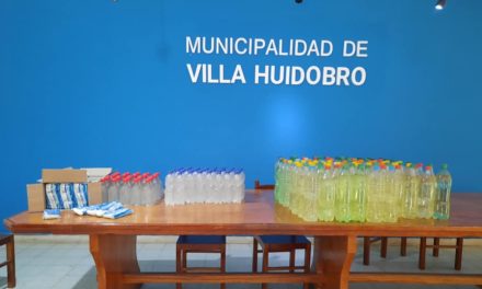 Villa Huidobro: Entrega de kits sanitarios a beneficiarios de Tarjeta Social