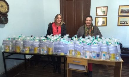 Del Campillo: entrega de kits sanitarios