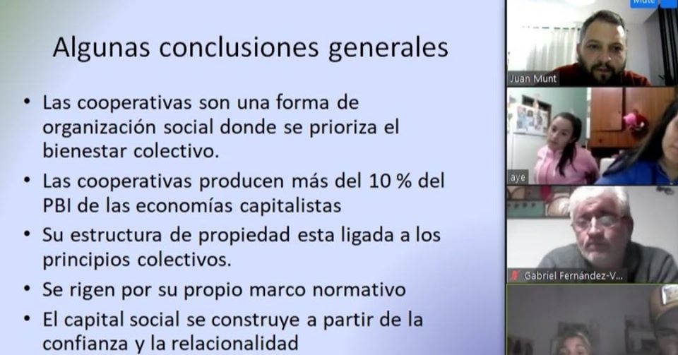 Económicas capacita en cooperativismo en un CENMA de General Viamonte