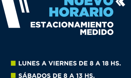 Río Cuarto: Nuevo Horario de Estacionamiento Medido