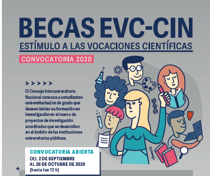 Inscriben para becas de estímulo a vocaciones científicas