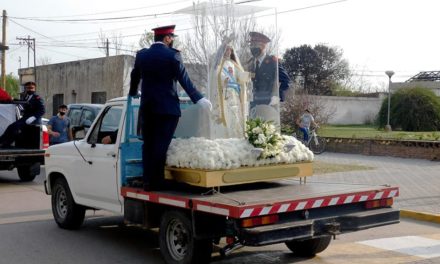 La Carlota le rindió homenaje a su patrona