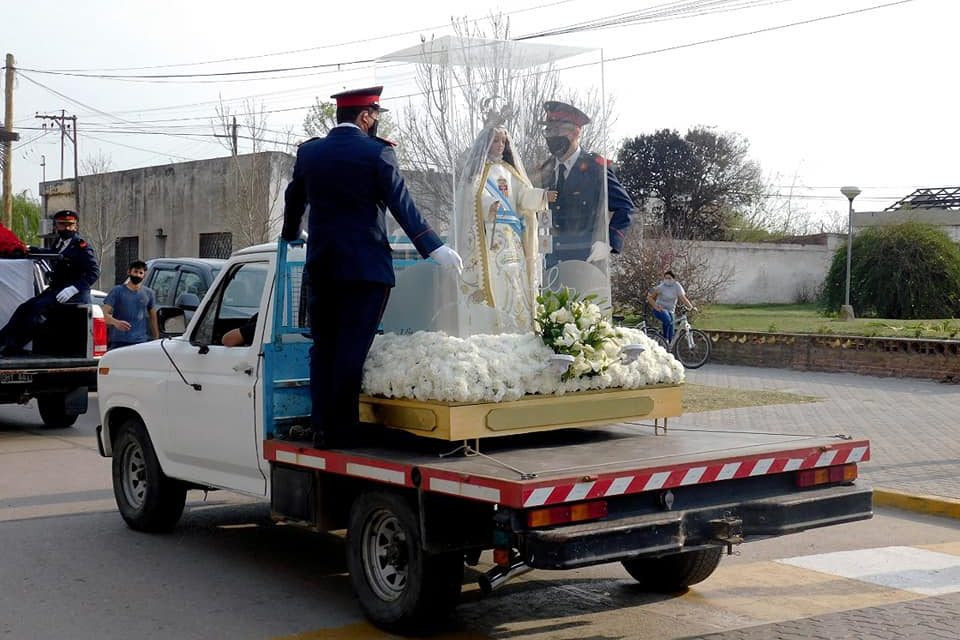 La Carlota le rindió homenaje a su patrona