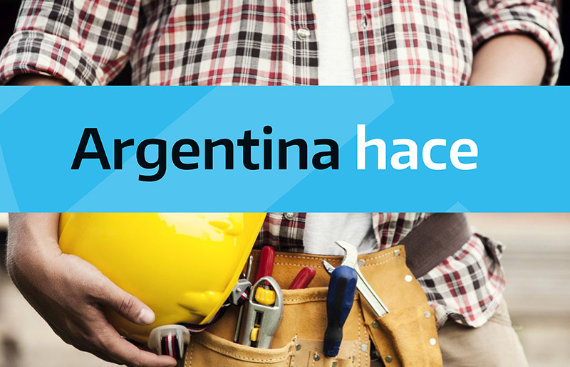 El Plan nacional «Argentina Hace» llega con obras a Viamonte