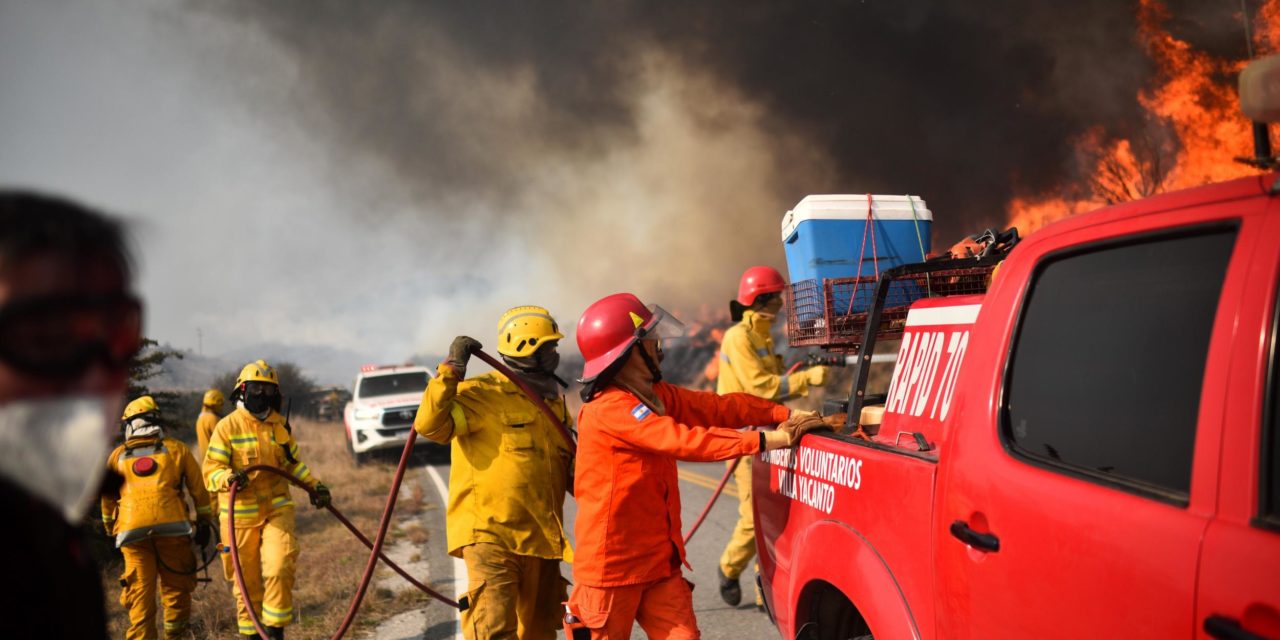 Presentan un proyecto de Ley para los Bomberos Voluntarios