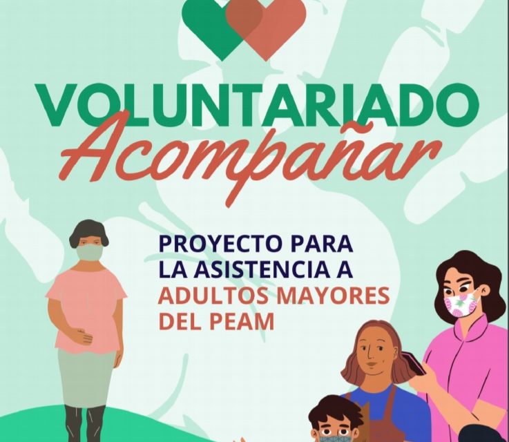 El PEAM convoca a sumarse al voluntariado Acompañar