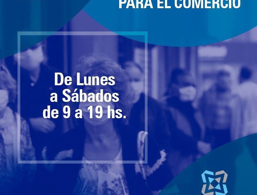 Río Cuarto: nuevo horario comercial