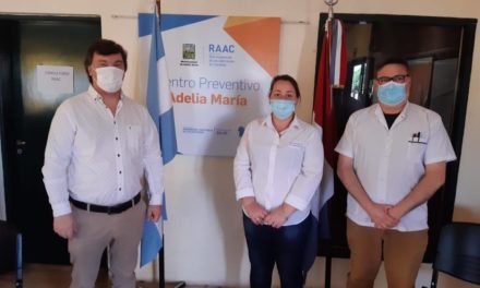 Adelia María: Se inauguró el Centro Preventivo de Adicciones