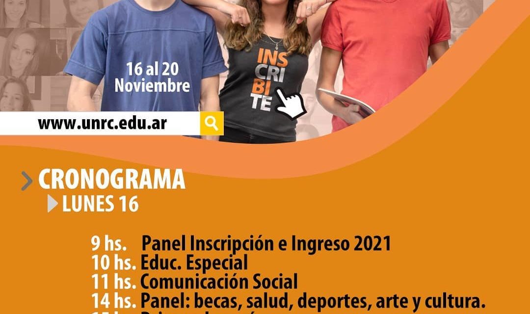 Hoy comienza la segunda parte de las Jornadas Universidad de Puertas Abiertas 2020 en línea