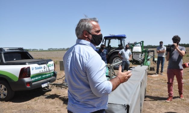 General Deheza recibió a funcionarios nacionales de Agricultura