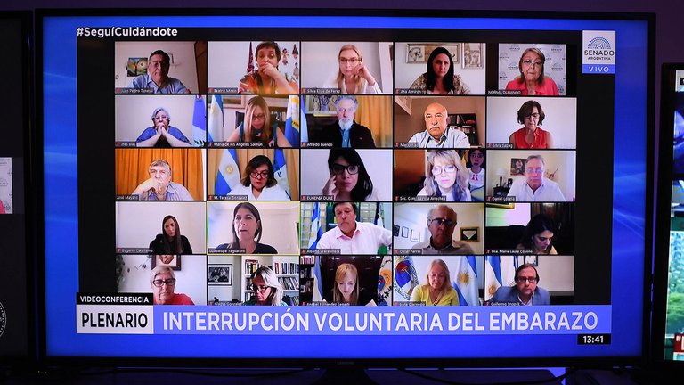 Hay dictamen en el Senado para el proyecto de Ley de Interrupción Voluntaria del Embarazo