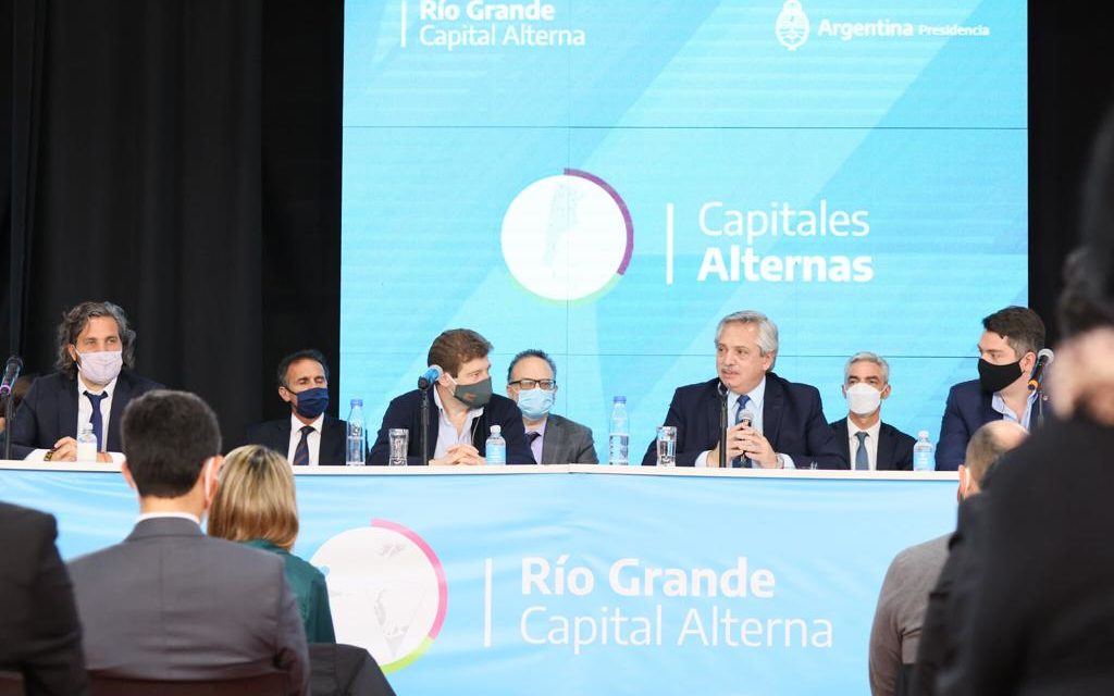 Alberto Fernández puso en marcha el proyecto de capitales alternas