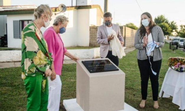 CANALS RINDIÓ HOMENAJE AL EX INTENDENTE FÉLIX AMATRIAIN