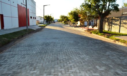 Del Campillo: se inauguraron mejoras en las calles Perón y Rivadavia