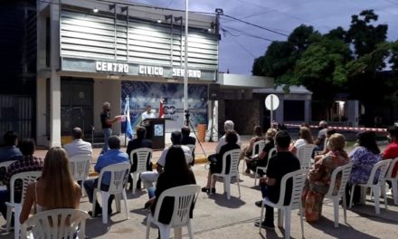 Se inauguró el Centro Cívico en Serrano