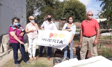 Huinca Renancó: entregaron insumos para productores agroecológicos