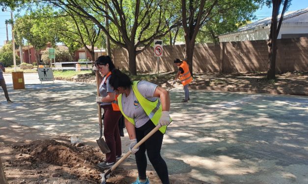 General Deheza: inclusión de mujeres para mantenimiento de obraS