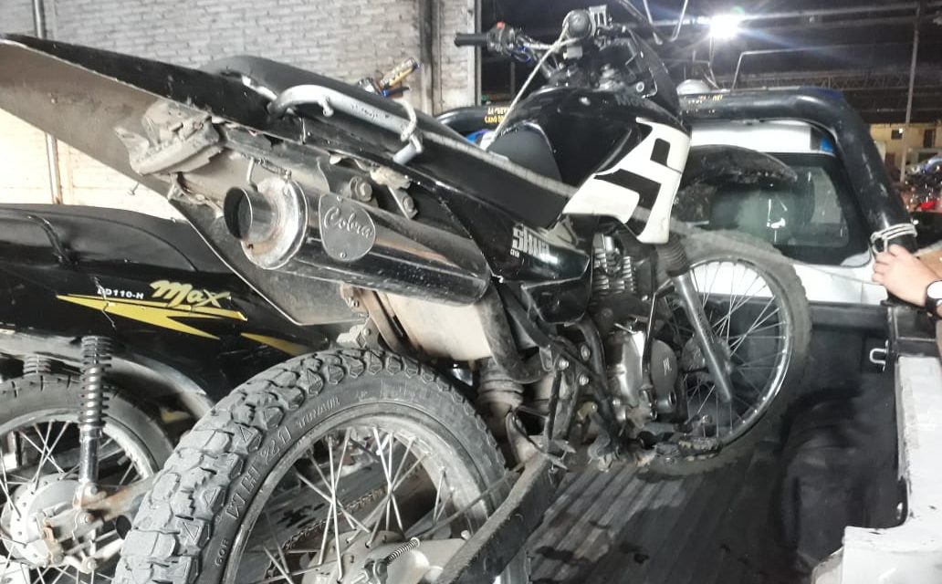 Fueron secuestradas 30 motos involucradas en picadas