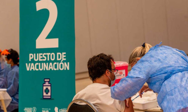 Córdoba ya registra más 20 mil vacunados por coronavirus