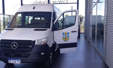 Villa Valeria adquirió un vehículo para el servicio de transporte de pasajeros