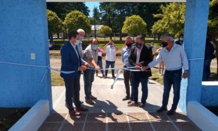 Bengolea: se inauguró el Centro Integrador Comunitario y la red domiciliaria de gas