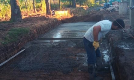 Bulnes inició una importante obra hídrica de desagüe