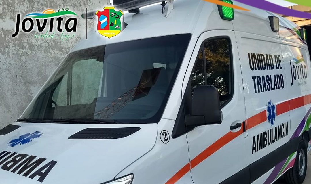 Jovita adquirió una nueva ambulancia