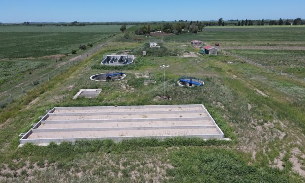 Alejandro Roca: Avances en la Planta de Tratamiento de Líquidos Cloacales