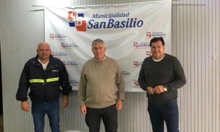 San Basilio: Visita de funcionarios de trenes argentinos