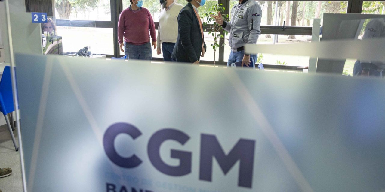 El Intendente Llamosas llevó adelante su gestión desde el CGM Banda Norte