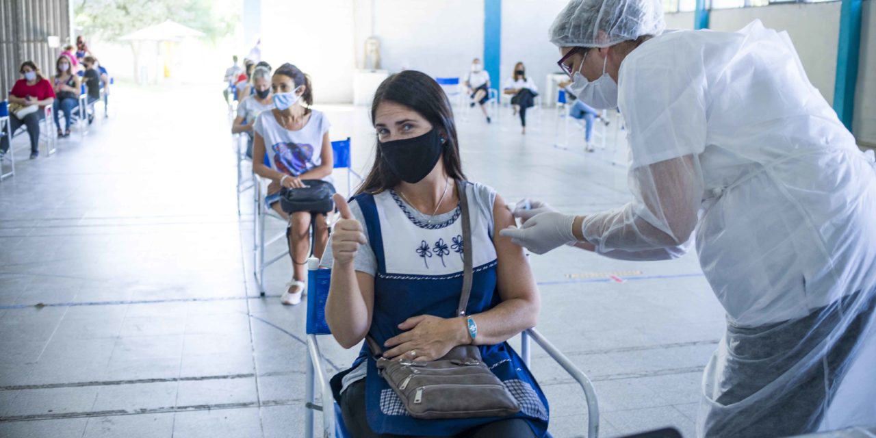 Río Cuarto: Más de 400 docentes vacunados contra COVID