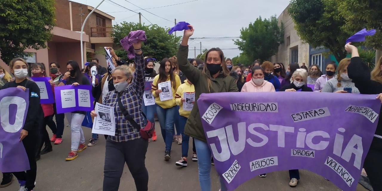 Sampacho: vecinos se movilizaron para pedir más protección para los niños