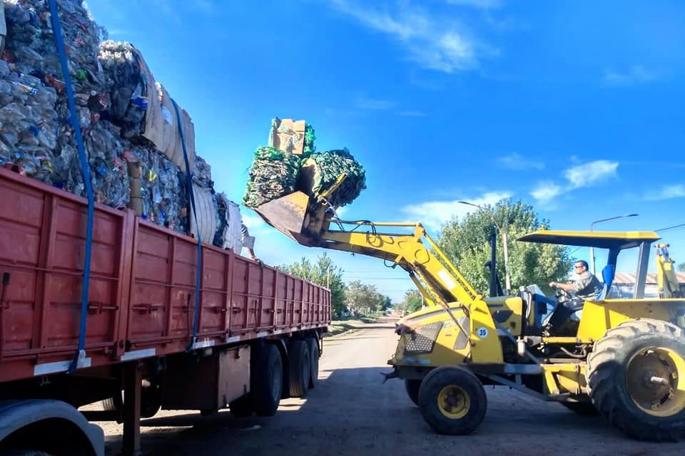 Canals: se completó la venta de 5900 kilos de material reciclable