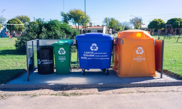 Adelia Maria: Instalaron la segunda estación de “Puntos Limpios”