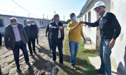 Villa María: Rosso supervisó el avance de las obras ejecutadas en Barrio Evita