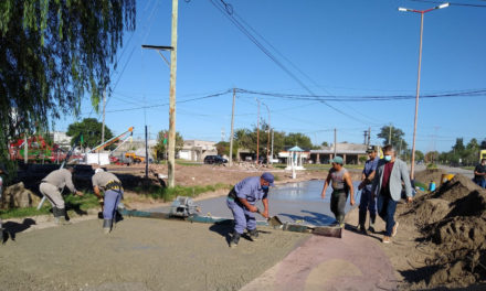 Avanzan las obras de pavimentación en Canals