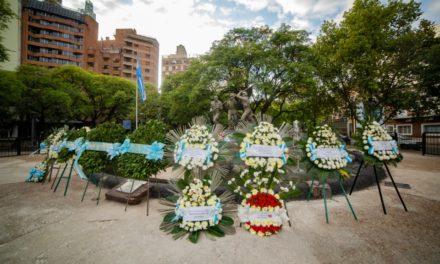 Córdoba: Ofrenda en homenaje a los héroes de Malvinas