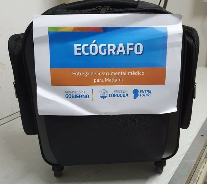 Mattaldi: Nuevo equipamiento para el centro de salud municipal