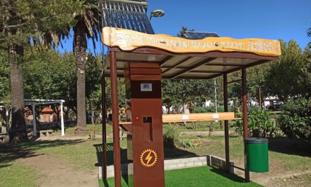 Achiras: Se inauguró la primera estación solar ecológica